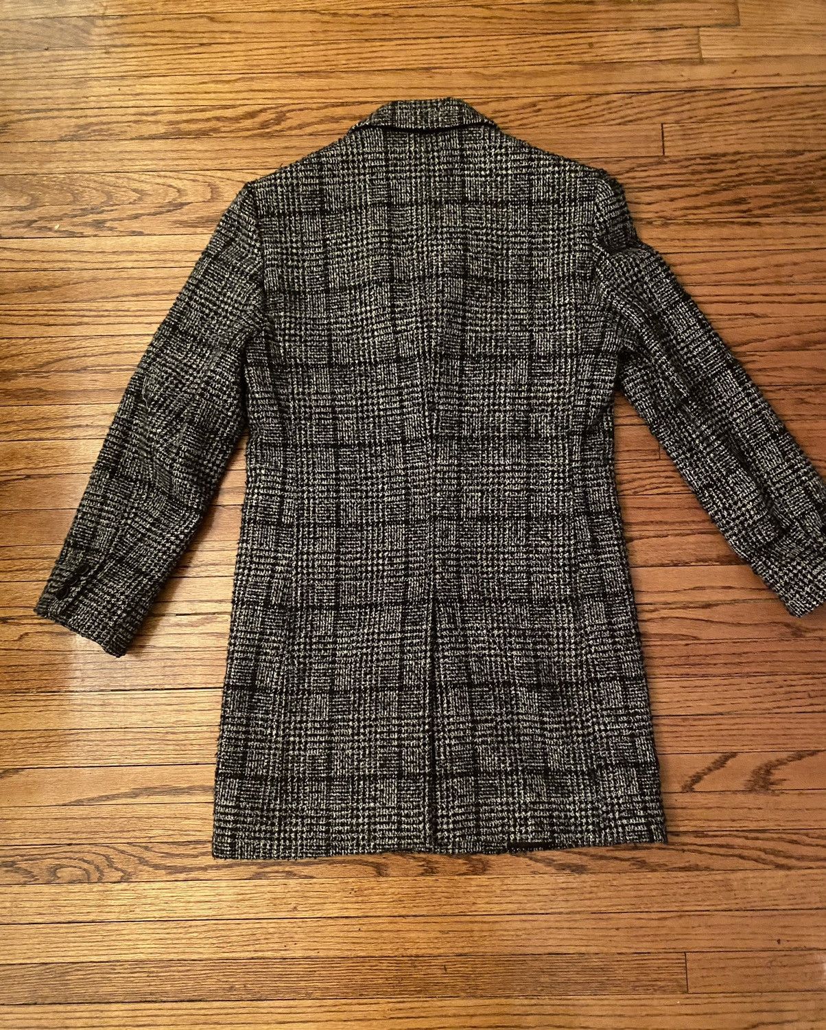 Club Monaco Textured Glen Plaid Topcoat, Size 36 Size US S / EU 44-46 / 1 - 11 Thumbnail