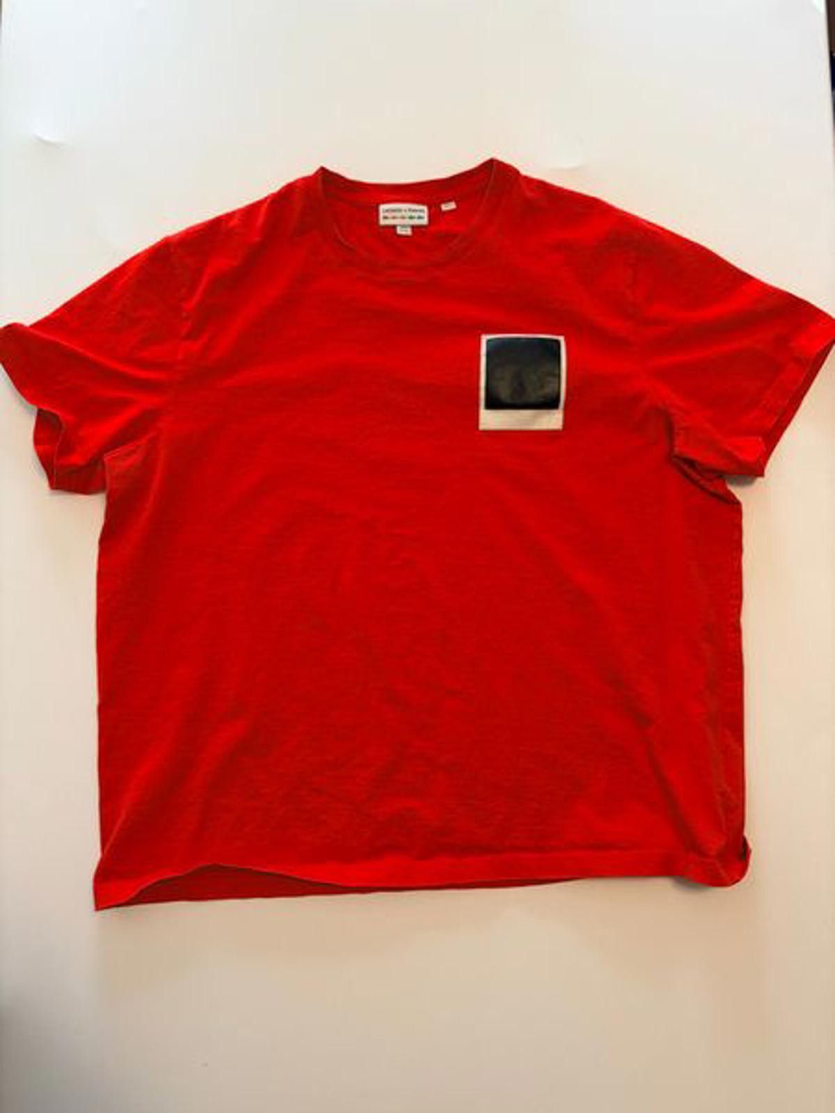 Lacoste Lacoste x Polaroid Men Breathable Badge T-Shirt (Size 3XL) Size US XXL / EU 58 / 5 - 1 Thumbnail