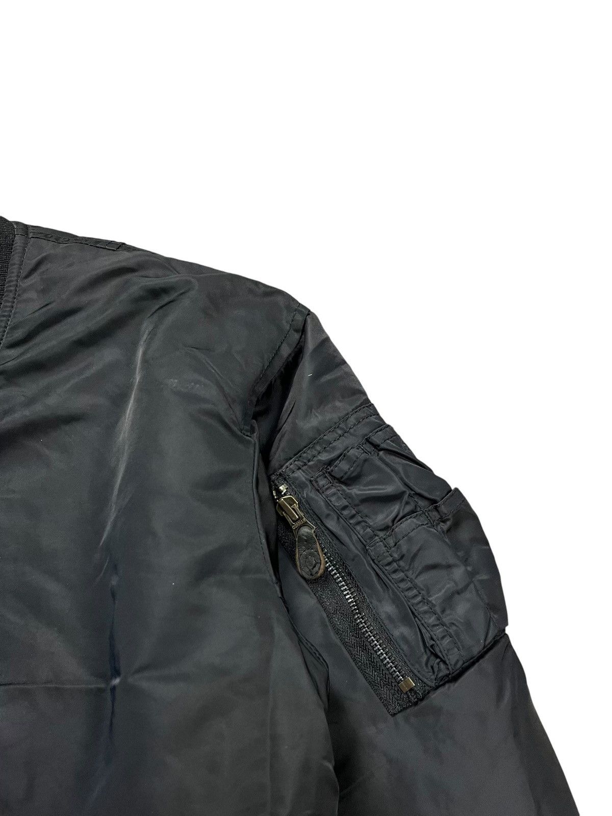 14th Addiction 2000s GOA - Black Bomber Jacket Size US M / EU 48-50 / 2 - 6 Thumbnail