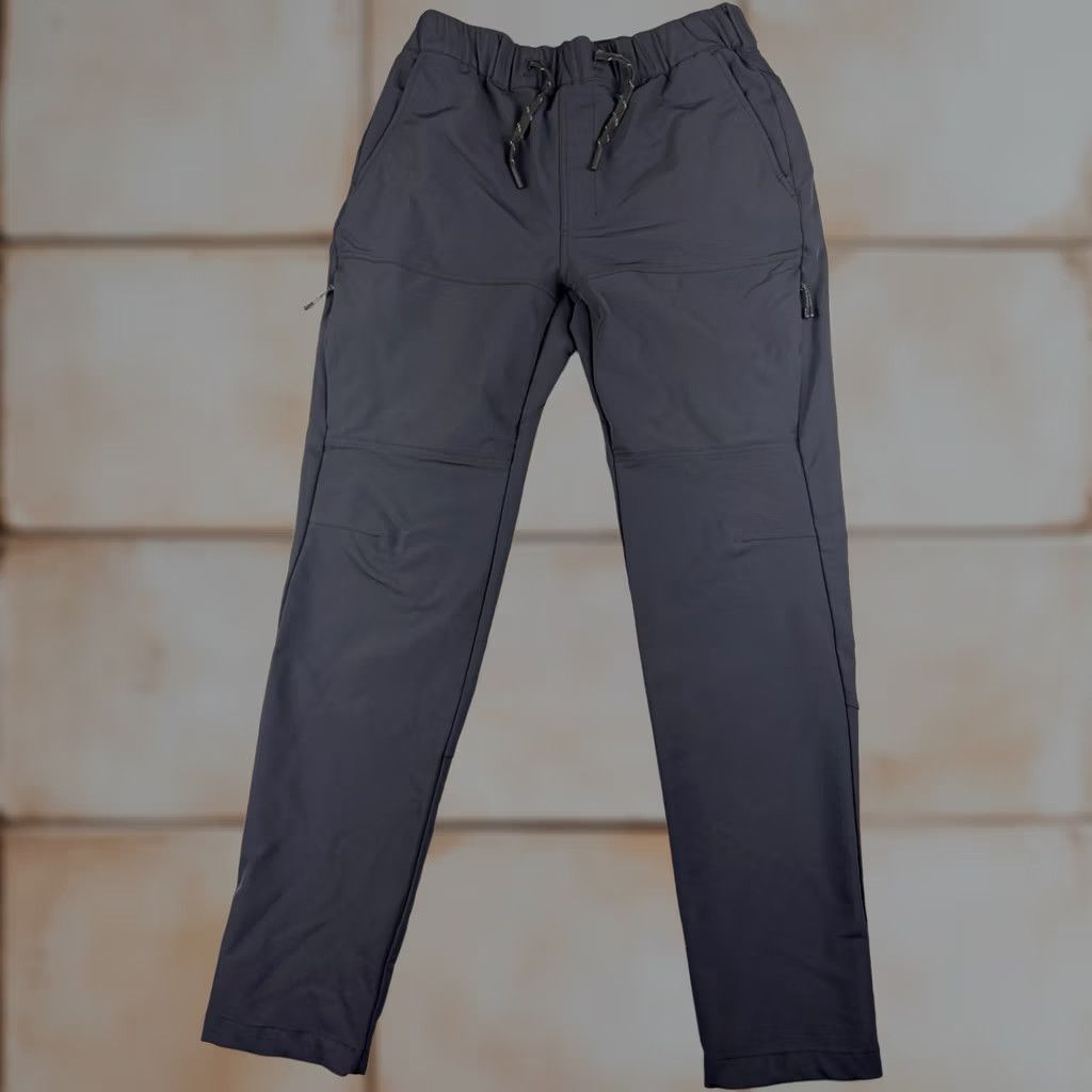 Vintage Bylt Cargo Pants Men Slim 30x29 Black Drawstring Stretch Inseam 29 in Tapered Logo Microfiber Cargo Pants Men M Black Size US 31 - 1 Thumbnail