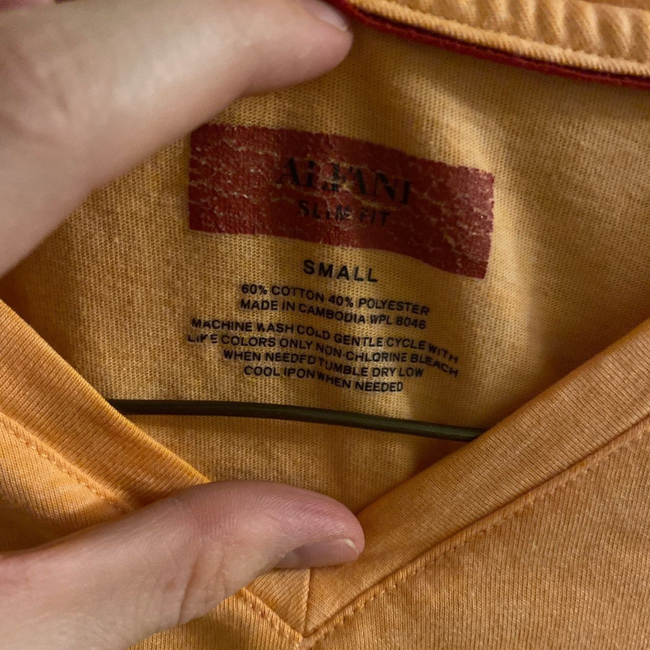 Alfani Alfani Peach Shirt Size US S / EU 44-46 / 1 - 3 Thumbnail