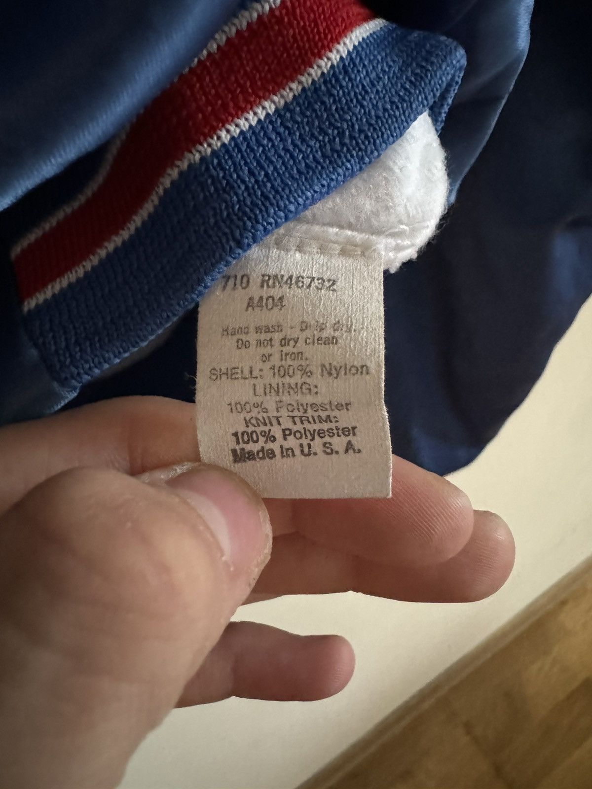 NFL × Vintage Vintage Chalk Line Detroit Pistons Jacket Size US L / EU 52-54 / 3 - 8 Thumbnail