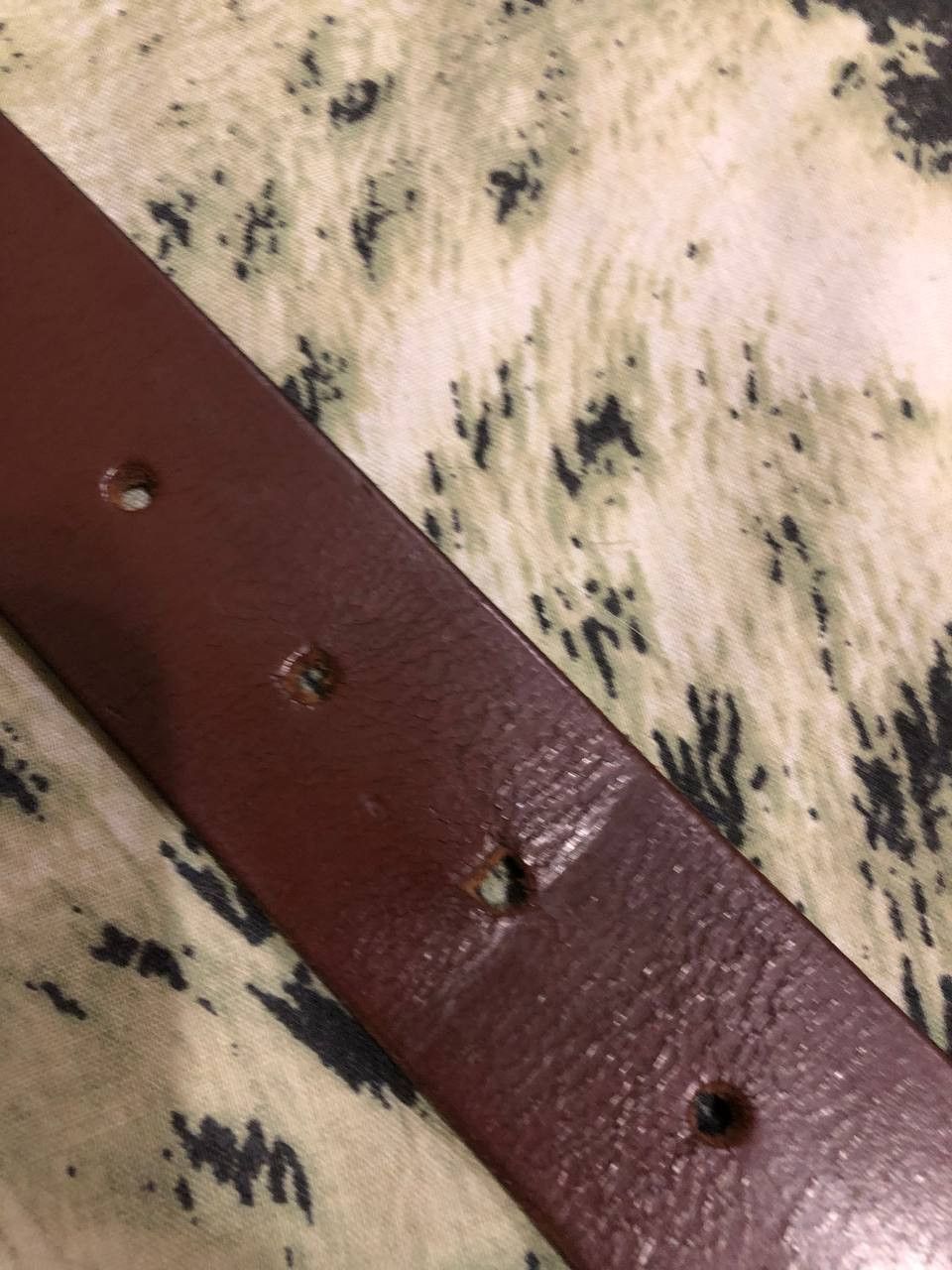 Diesel Vintage Leather Diesel Belt Size ONE SIZE - 14 Thumbnail