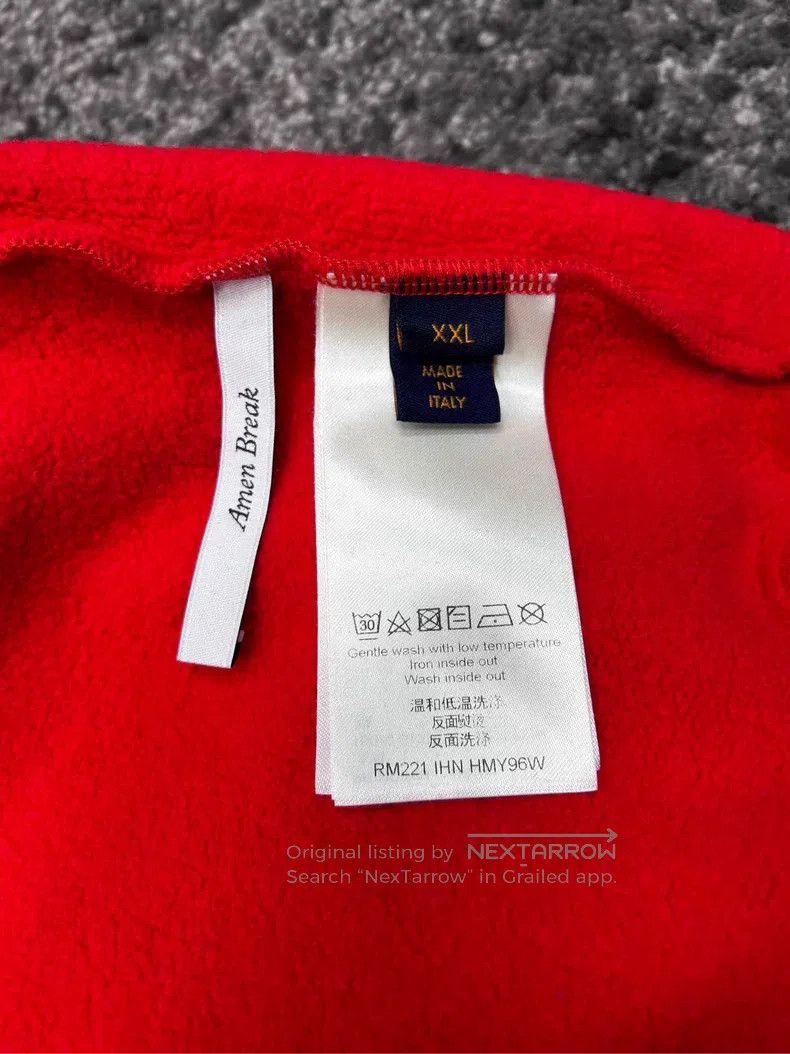 Louis Vuitton Louis Vuitton Clock Slogan Street Dance Sweatshirt Size US XXL / EU 58 / 5 - 6 Thumbnail