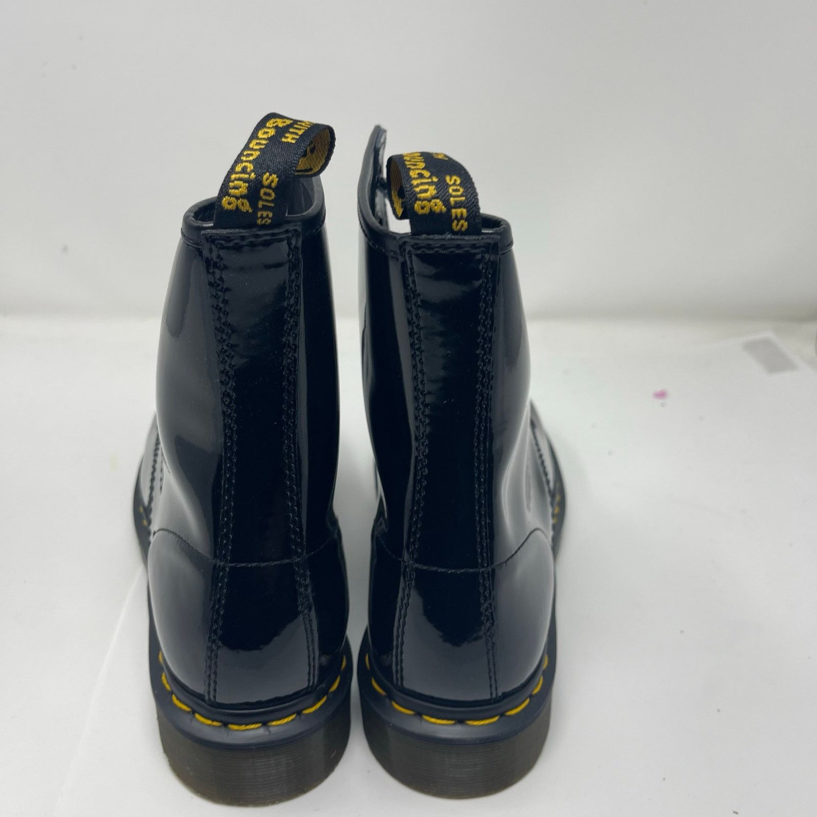 Dr. Martens New Dr. Martens 1460 Women Patent Leather Boots Black Size US 10 / IT 40 - 6 Thumbnail
