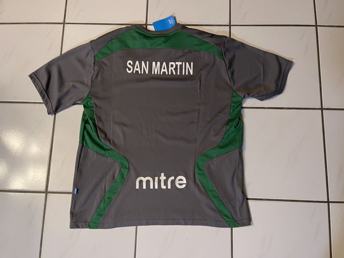 Vintage San Martin Soccer Mitre Jersey Size XXL Size US XXL / EU 58 / 5 - 6 Thumbnail