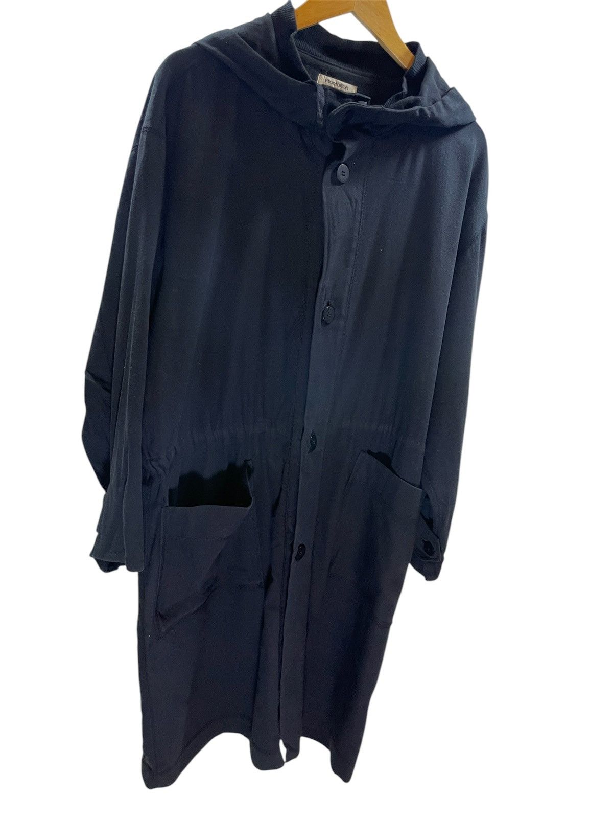 Issey Miyake Plantation Issey Miyaki long hoodie Size L / US 10 / IT 46 - 1 Thumbnail