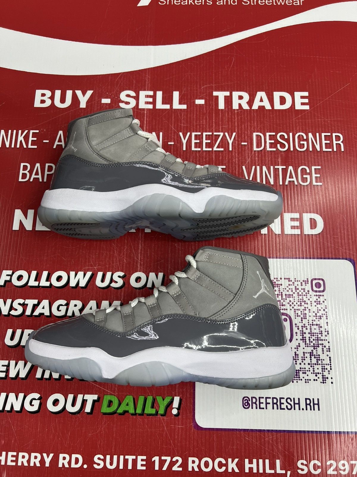 Jordan Brand Air Jordan 11 Cool Grey Size 8.5 Size US 8.5 / EU 41-42 - 2 Thumbnail
