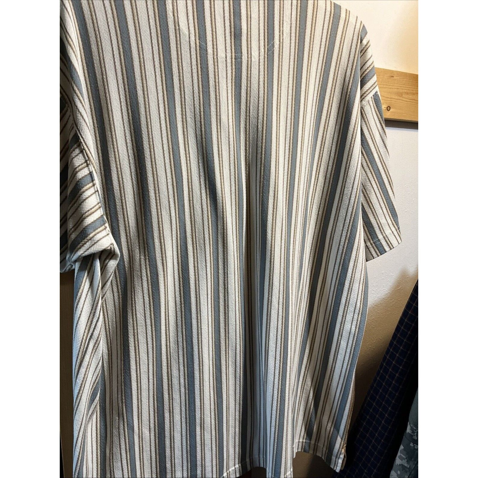 Van Heusen VTG Van Heusen Striped Polo Shirt Men’s Sz XL SS Blue White Size US XL / EU 56 / 4 - 10 Thumbnail
