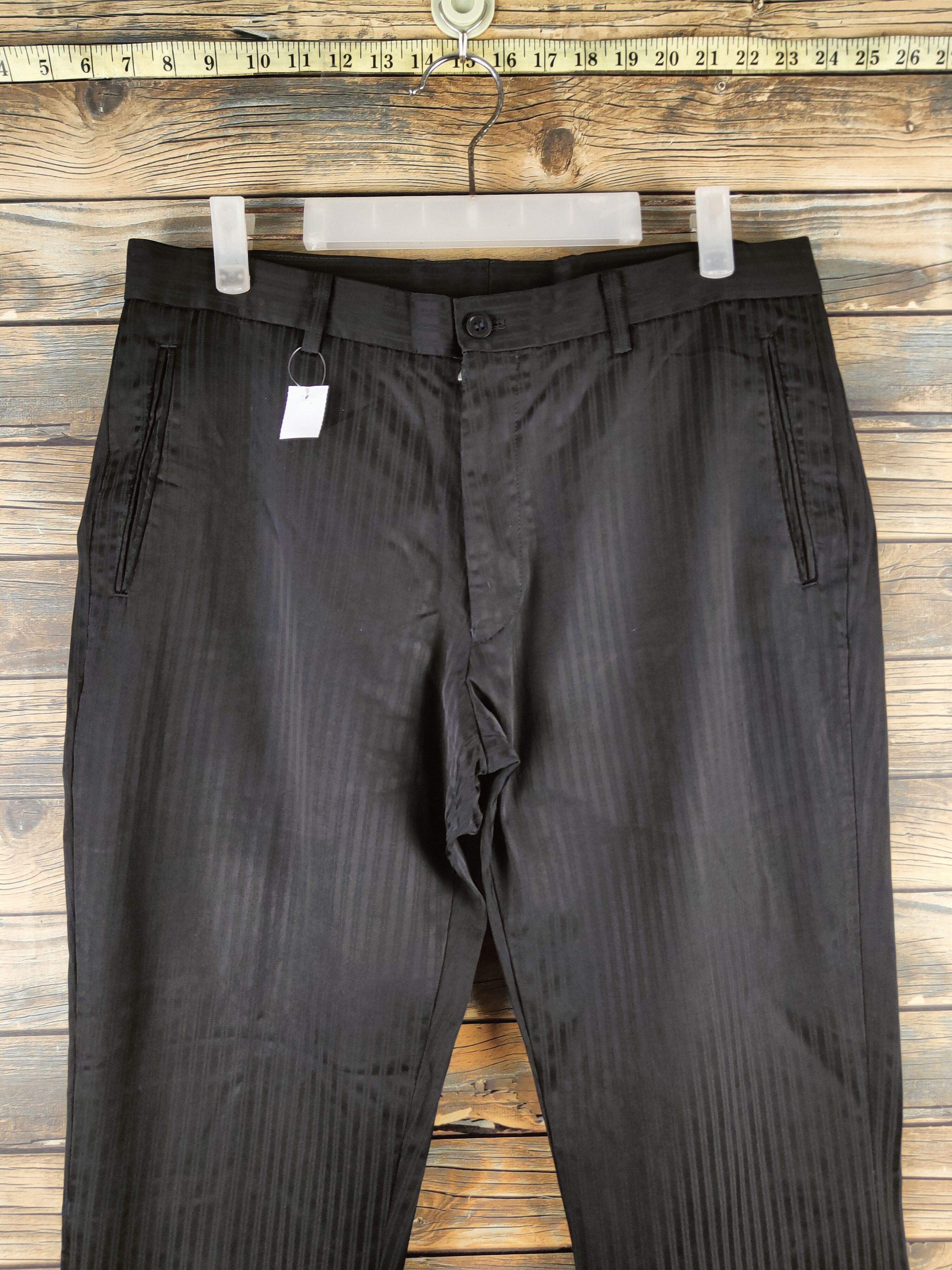 Katharine Hamnett London DL Katharine Hamnett London Black Casual Pants #46-709 Size 32" / US 10 / IT 46 - 2 Thumbnail