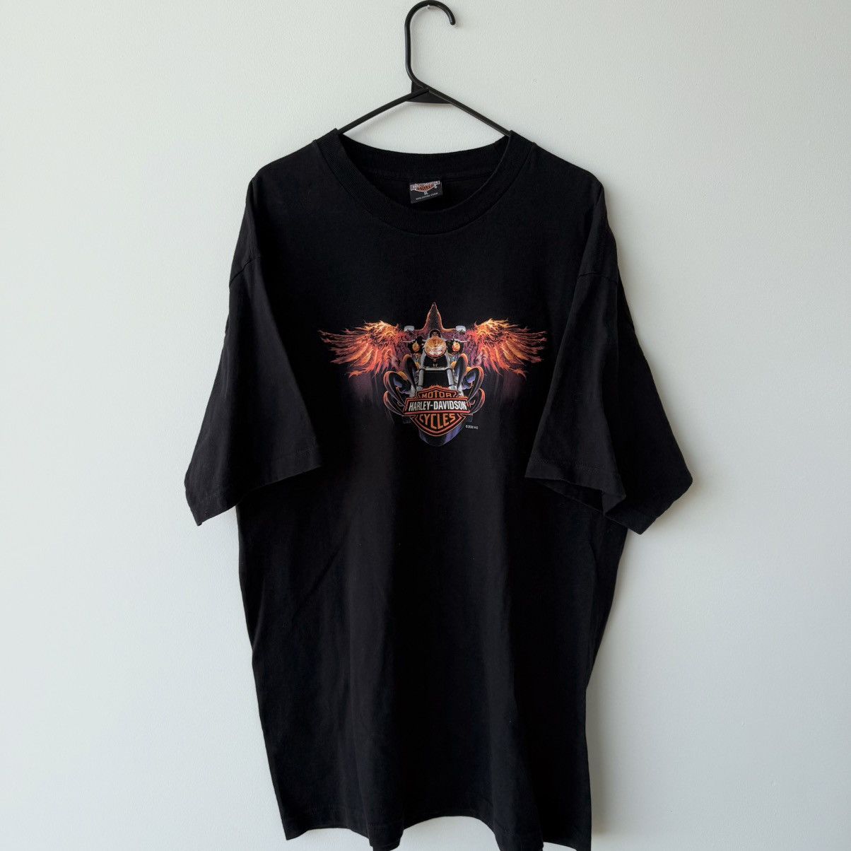 Harley Davidson Vintage Harley-Davidson Graphic T-Shirt Size US XL / EU 56 / 4 - 1 Thumbnail