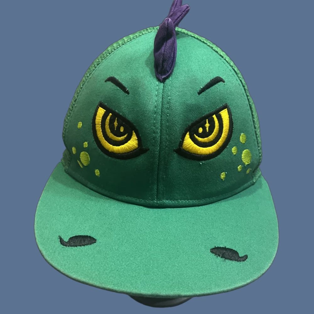 Vintage VINTAGE AMBL Dragon Dinosaur Rare Trucker Baseball Hat Cap Adjustable Size ONE SIZE - 1 Thumbnail