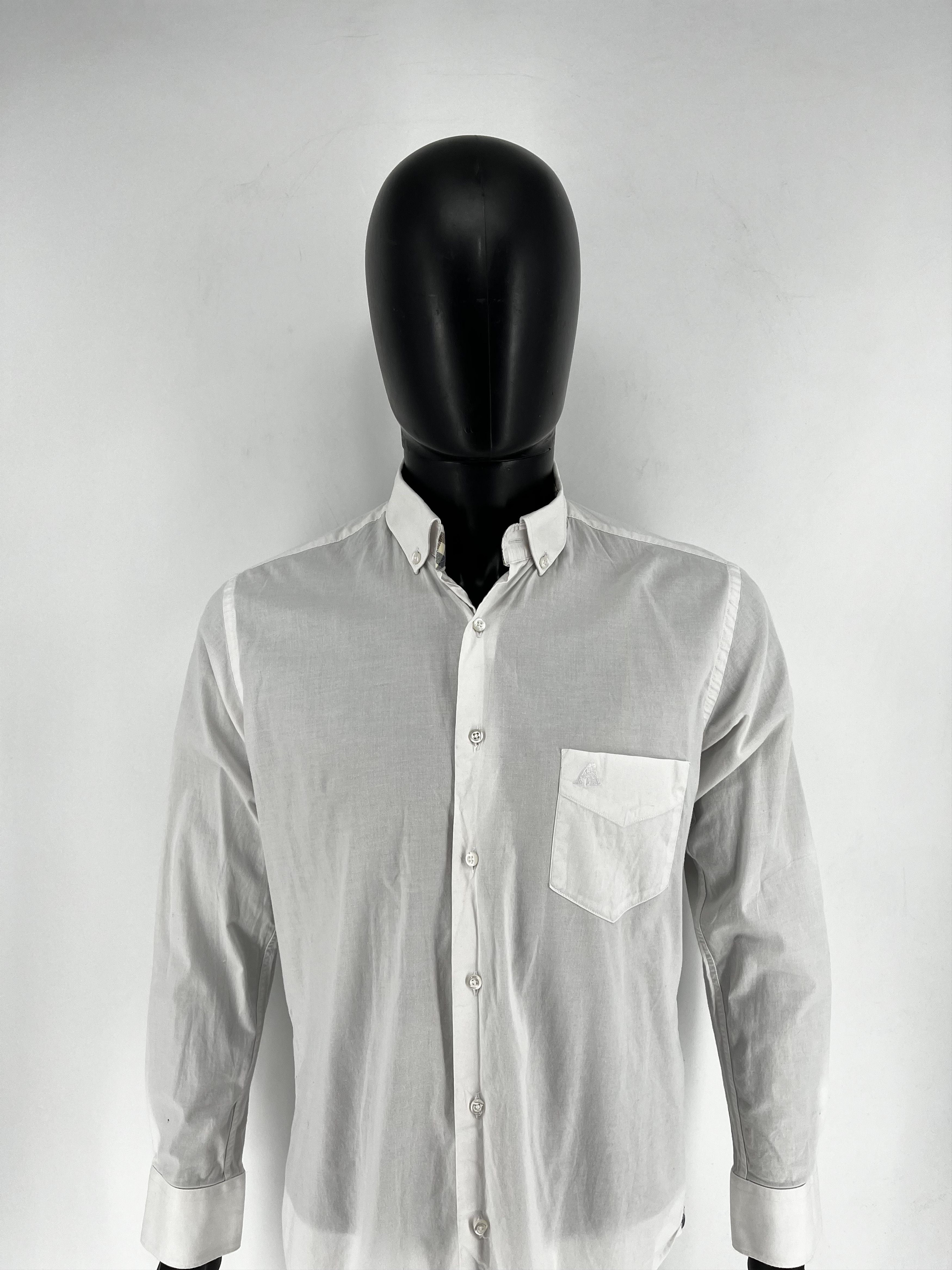 Aquascutum Mens Shirt Long Sleeve Aquascutum Vintage Size XL Size US XS / EU 42 / 0 - 5 Thumbnail
