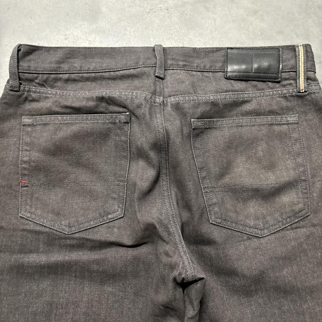 Tommy Hilfiger × Vintage Crazy Vintage Y2K/2000s Grunge Dark Wash Tommy Hilfiger Denim Jeans! Size US 34 / EU 50 - 7 Thumbnail