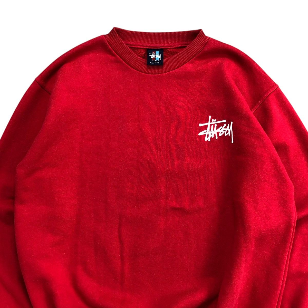 Stussy 🇺🇸 Vintage 80s Stussy Rastaman Reggae Silhouette Sweatshirt Size US L / EU 52-54 / 3 - 9 Thumbnail