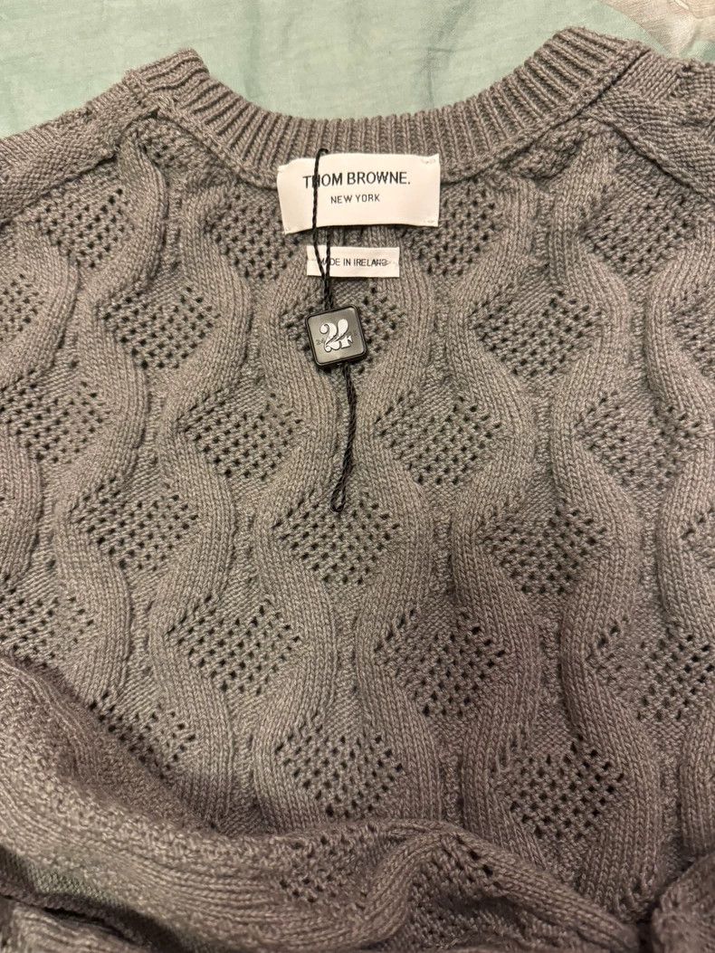 Thom Browne Thom Browne Round collar sweater Size S / US 4 / IT 40 - 8 Thumbnail