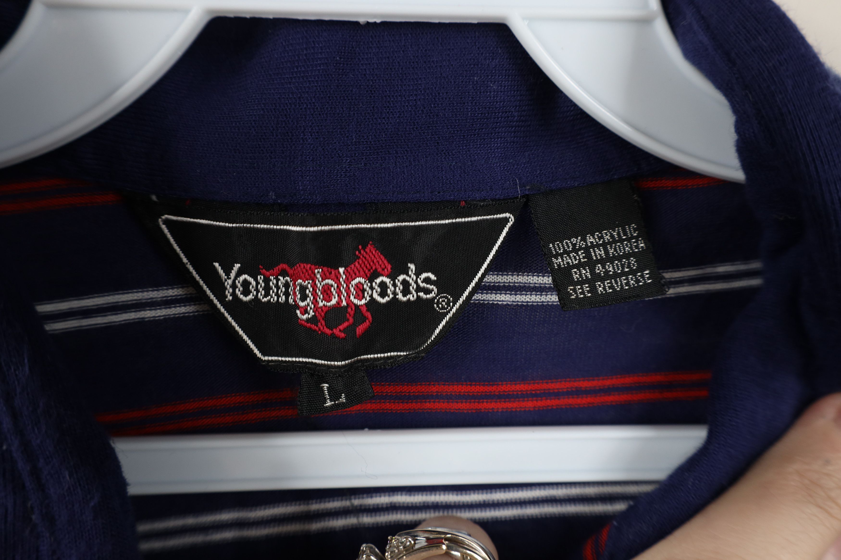 Vintage Vintage 70s Streetwear Knit Collared Golf Polo Shirt Size US L / EU 52-54 / 3 - 7 Thumbnail