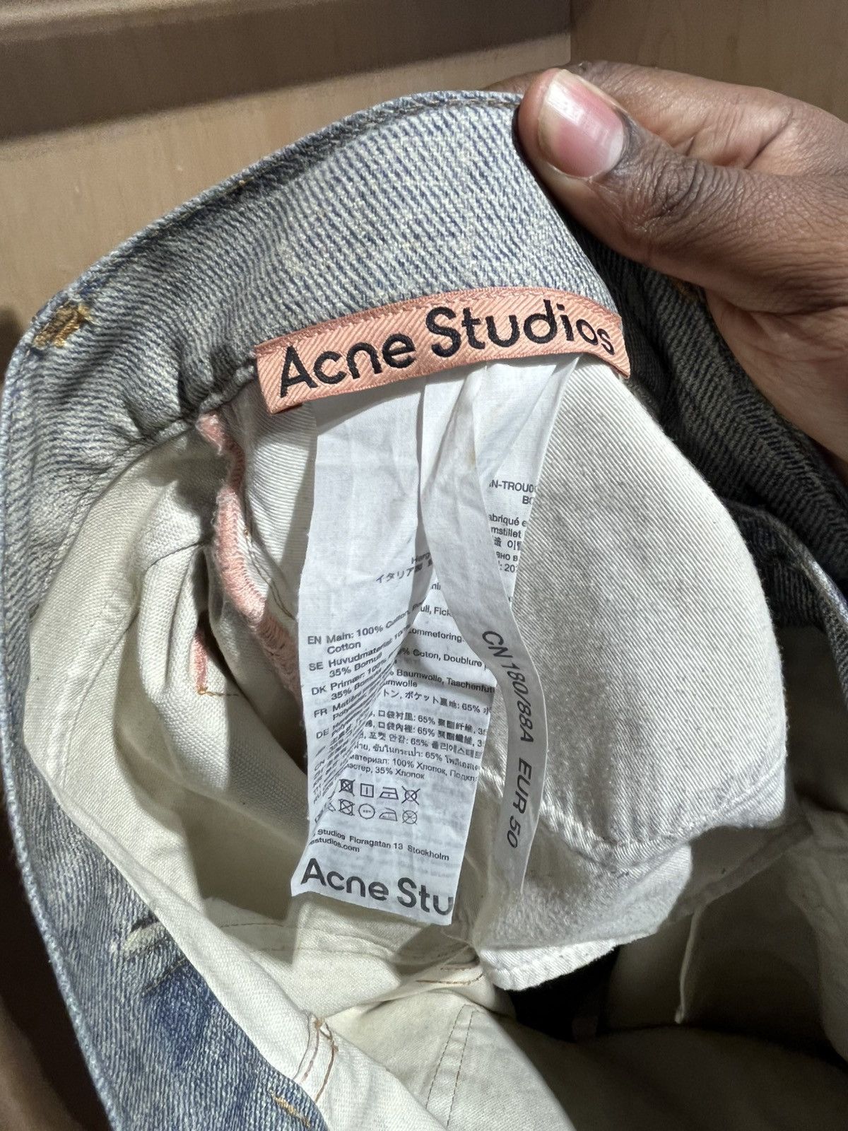 Acne Studios Acne Studios 3D Baggy Denim Size US 34 / EU 50 - 8 Thumbnail