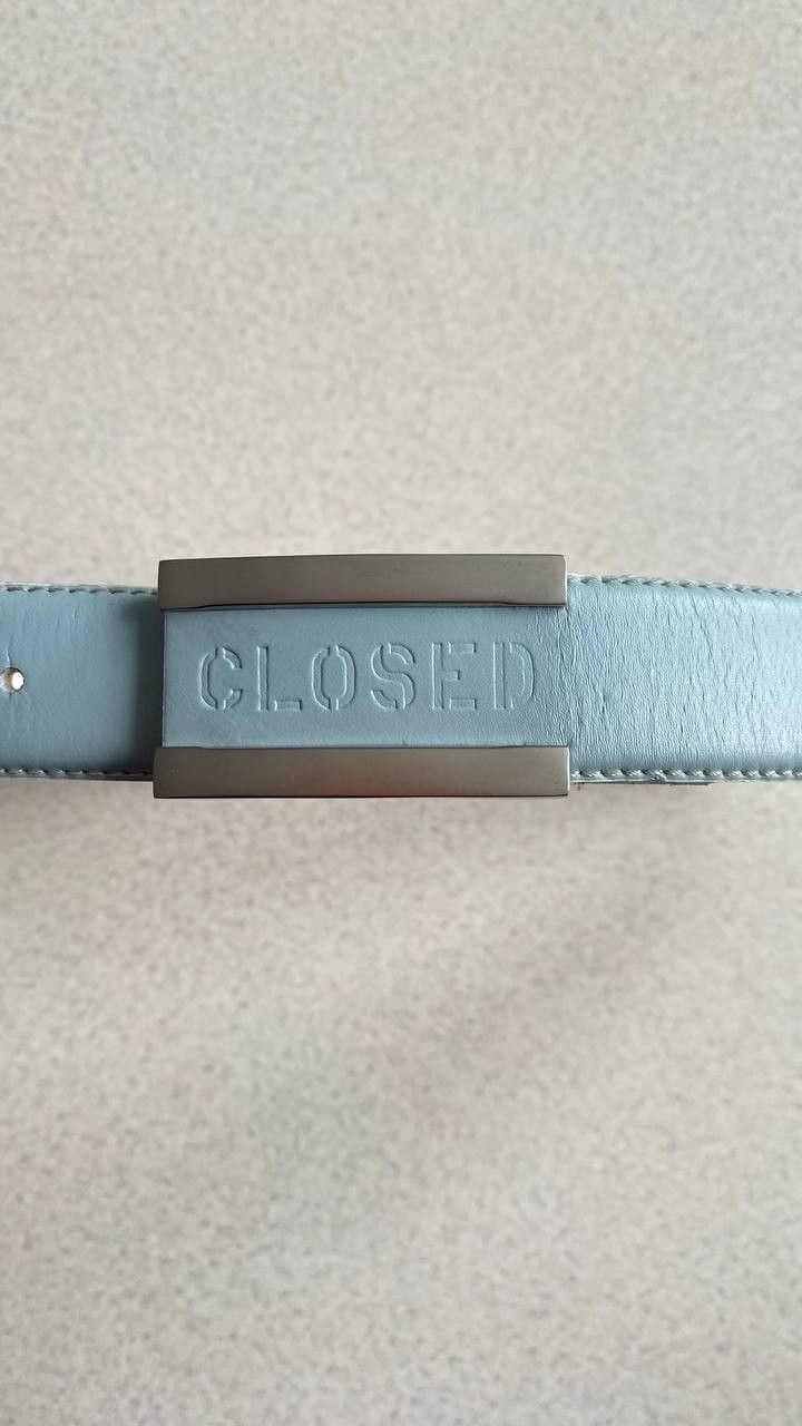 CLOSED Closed Leather belt size 70 Size ONE SIZE - 2 Thumbnail