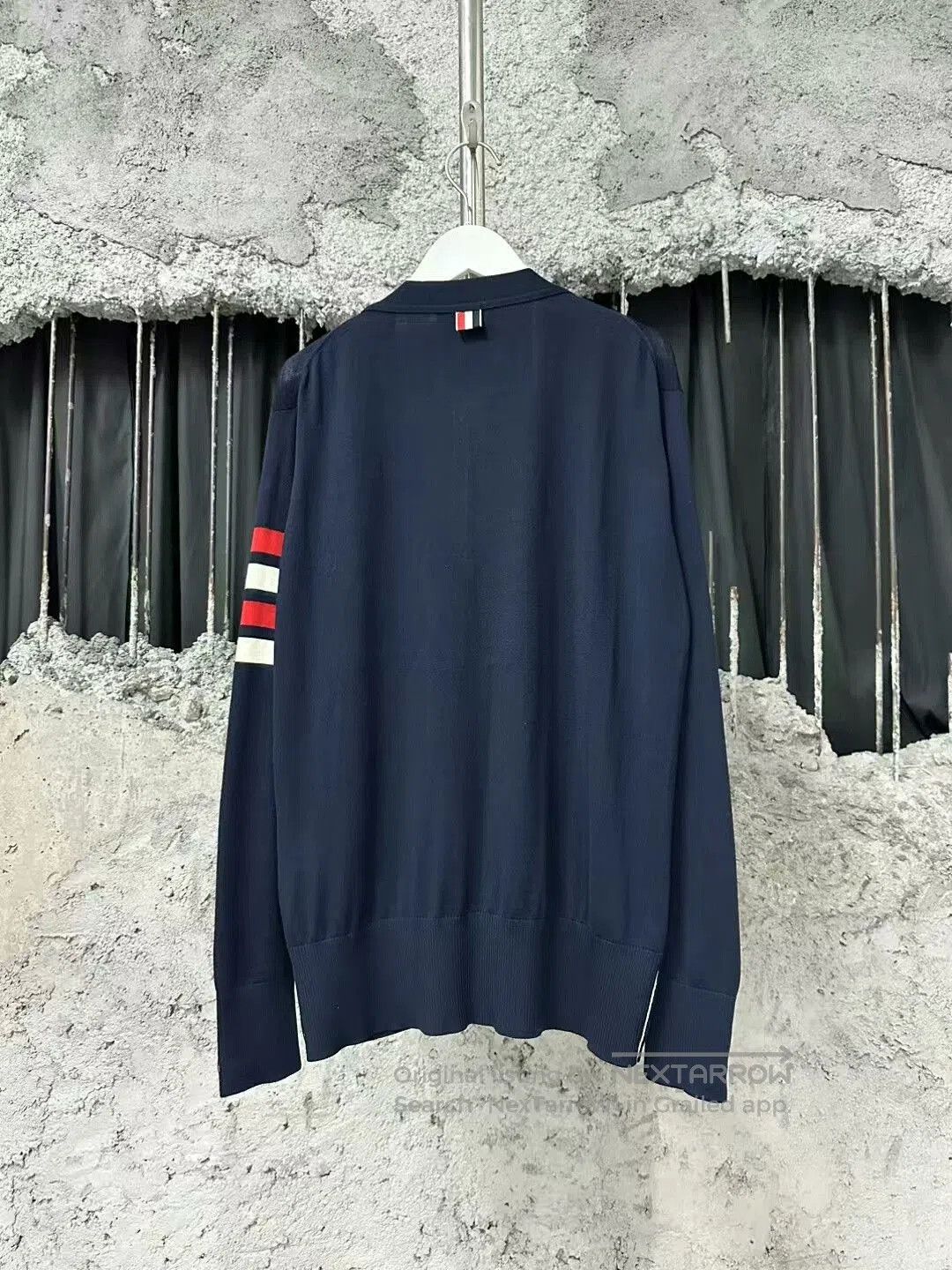 Thom Browne thom browne navy wool cardigan. Size US S / EU 44-46 / 1 - 2 Thumbnail