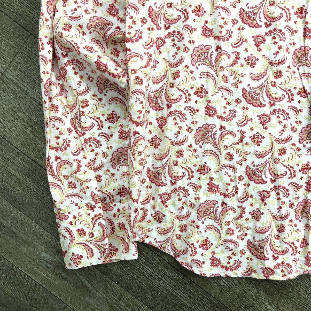 Designer × Vintage × agnes b. Vintage Agnes B. Paris Floral Spring Time Long Shirt Size US S / EU 44-46 / 1 - 4 Thumbnail