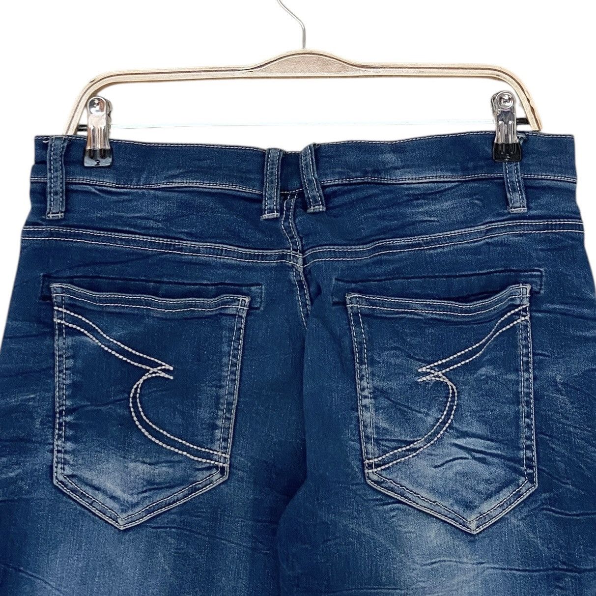 Japanese Brand × Vintage × semanticdesign Vintage Japanese Brand Semantic Design Jeans 2000s Size US 33 - 4 Thumbnail