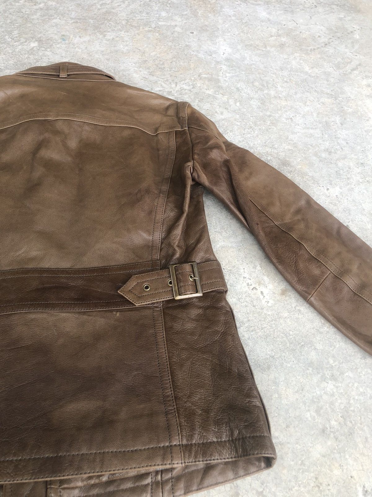 Tornado Mart Tornado Mart Leather Jacket Multipocket Bondage Size US L / EU 52-54 / 3 - 13 Thumbnail