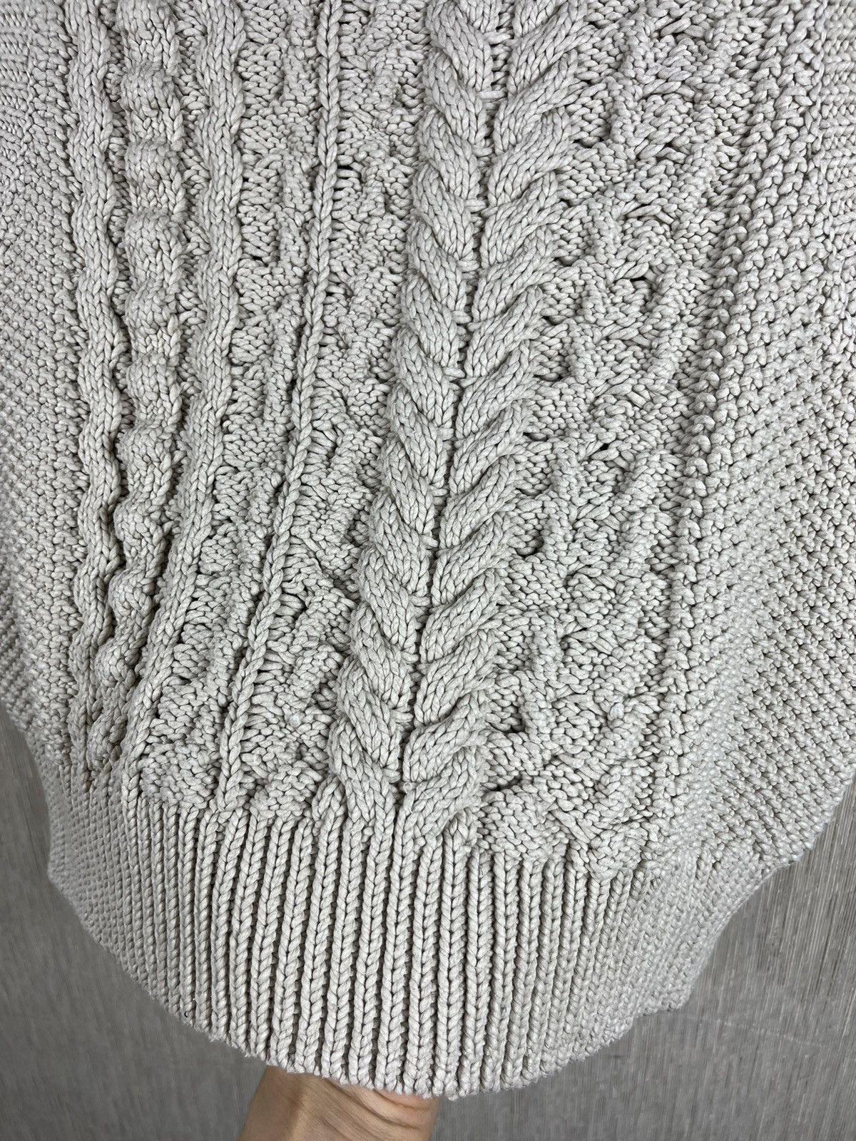 Cos COS knitted vest sweater cable knit y2k aesthetic vintage Size S / US 4 / IT 40 - 9 Thumbnail
