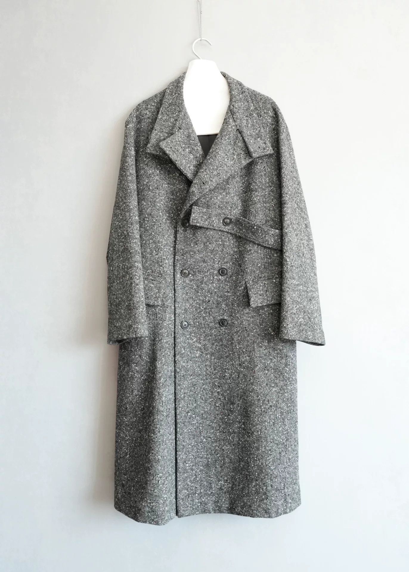 Yohji Yamamoto Yohji Yamamoto Double-Breasted Coat Size US M / EU 48-50 / 2 - 1 Thumbnail