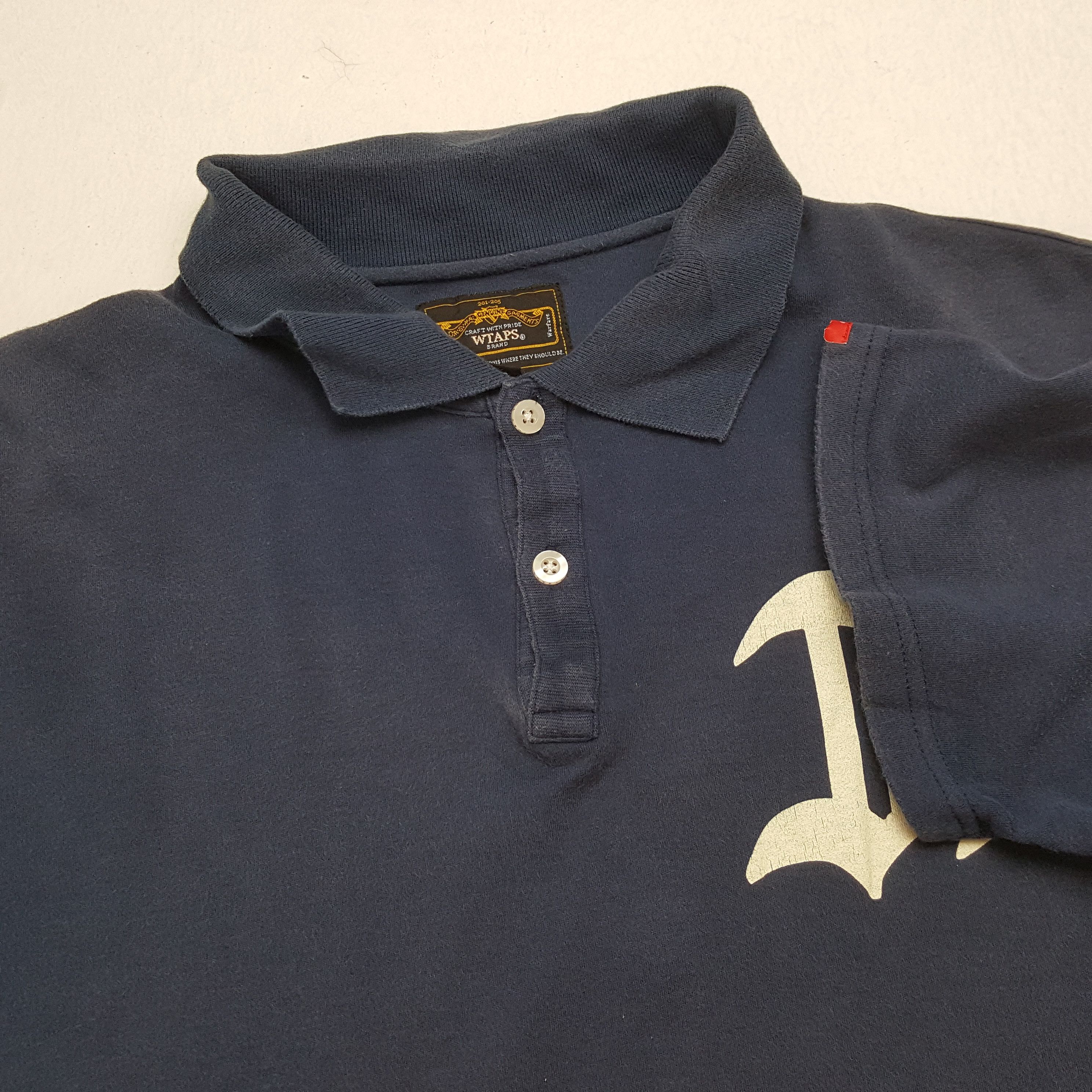 Japanese Brand × Vintage × Wtaps WTAPS 23 Casual Style Polos Size US L / EU 52-54 / 3 - 8 Thumbnail