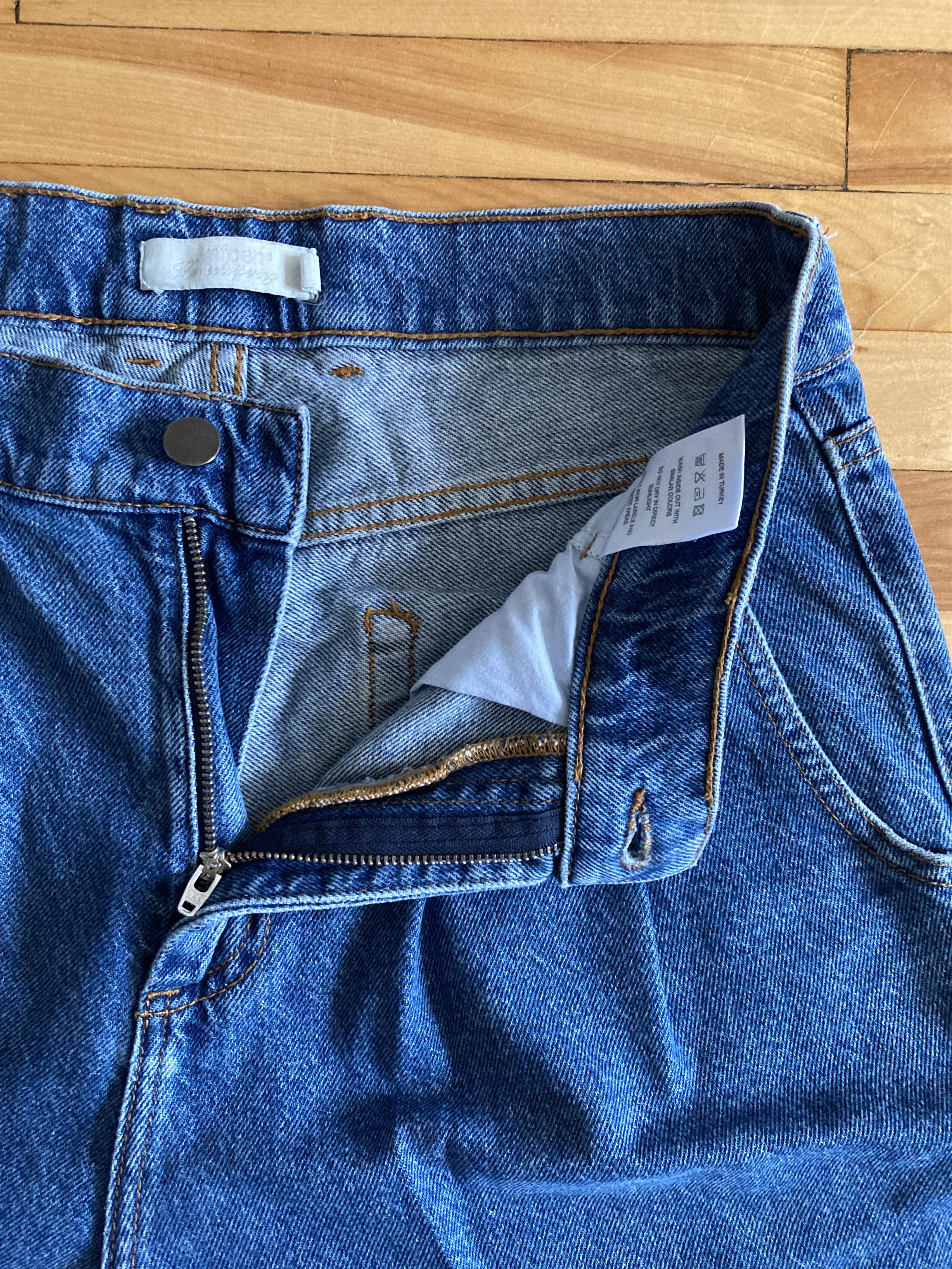 Mfpen Big Jean Shorts (Blue) Size US 30 / EU 46 - 4 Thumbnail