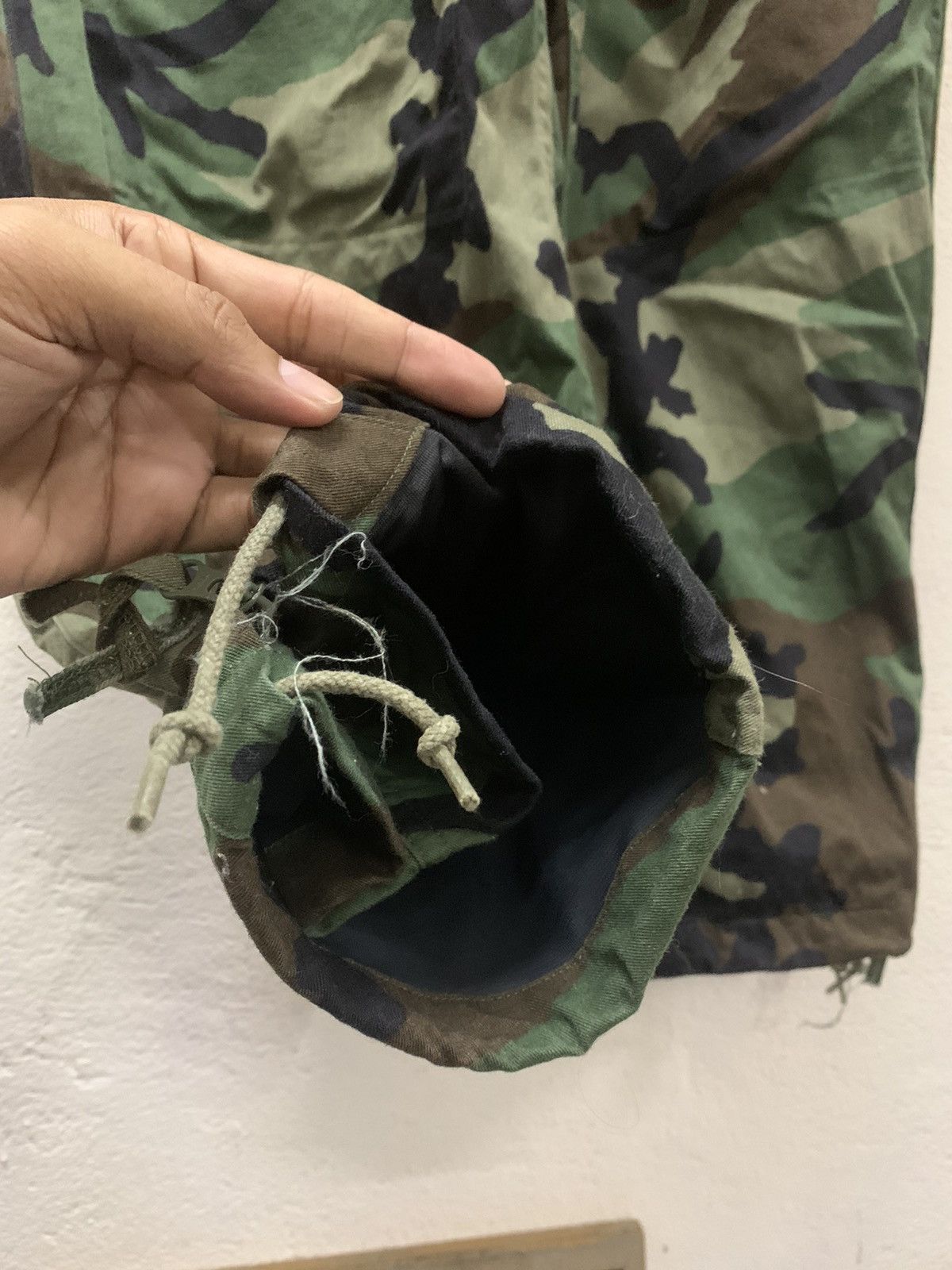 Japanese Brand × Vintage US Military Woodland Camo Chemical Protective Class 1 Size US 40 / EU 56 - 20 Thumbnail