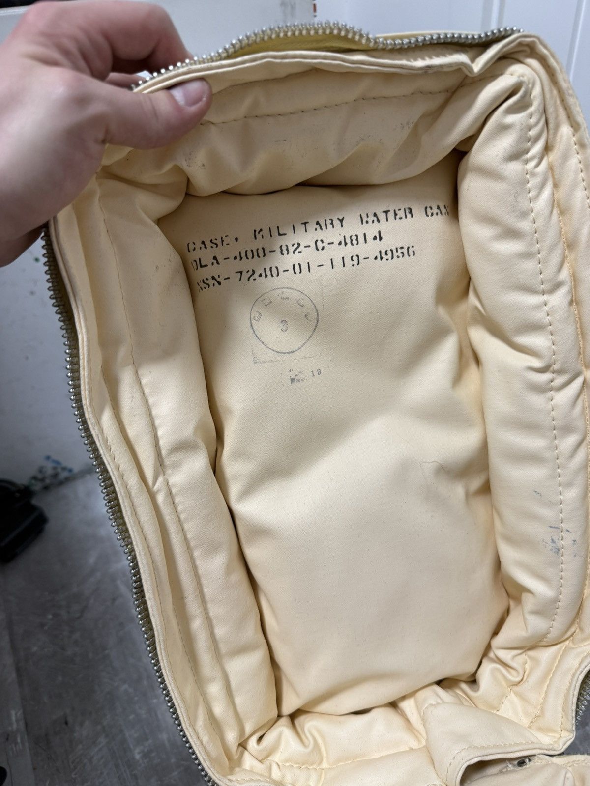 Vintage US Military Insulated Water Can Bag Size ONE SIZE - 4 Thumbnail