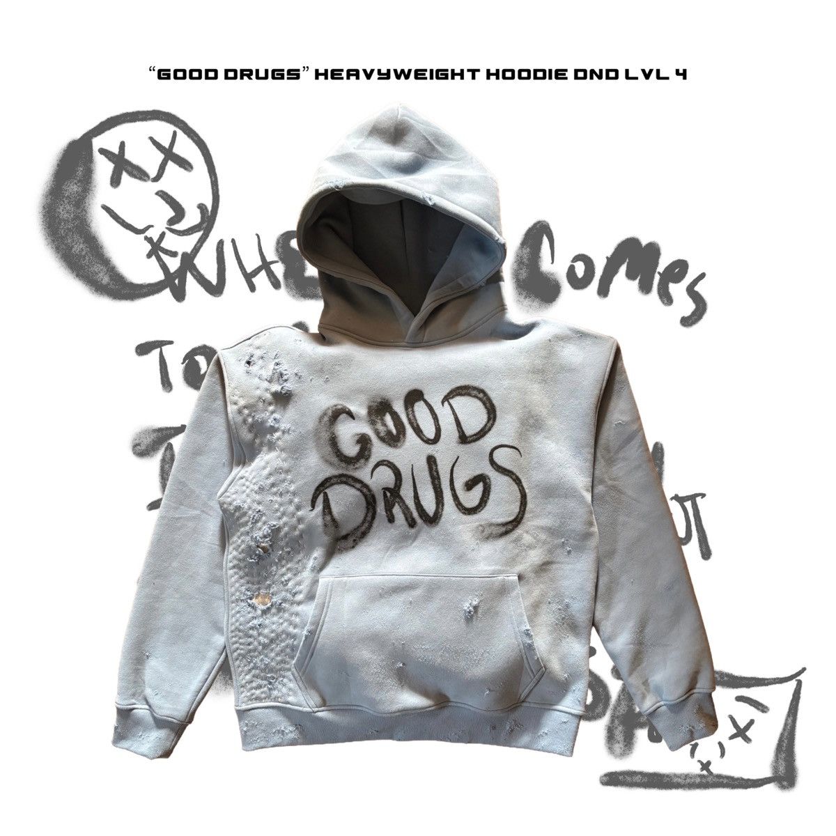 Other Good Drugs 20 Oz. “Heavyweight” Hoodie Size US M / EU 48-50 / 2 - 1 Thumbnail