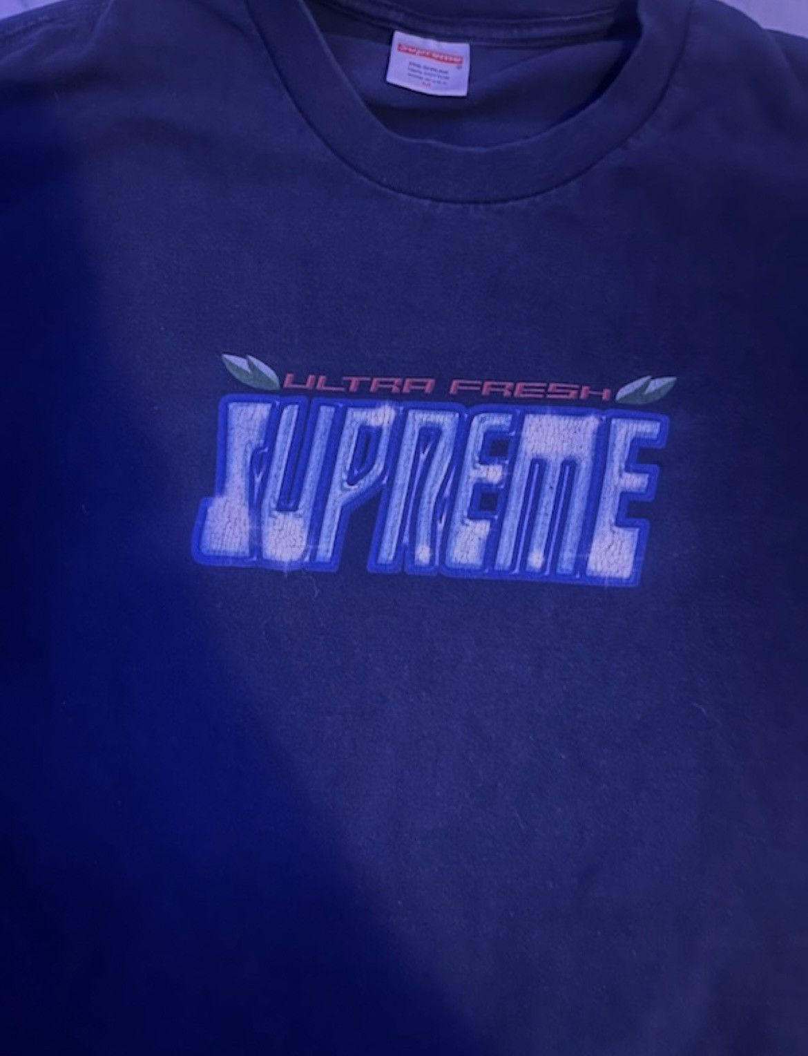 Supreme Supreme Ultra Fresh Tee 'Black Size US M / EU 48-50 / 2 - 2 Thumbnail