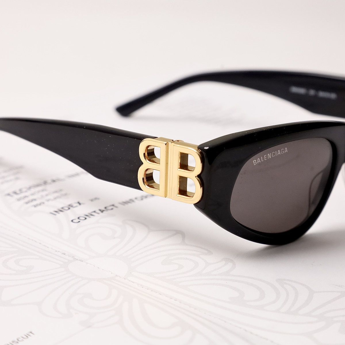 Balenciaga BALENCIAGA BB0095S SUNGLASSES Size ONE SIZE - 3 Thumbnail