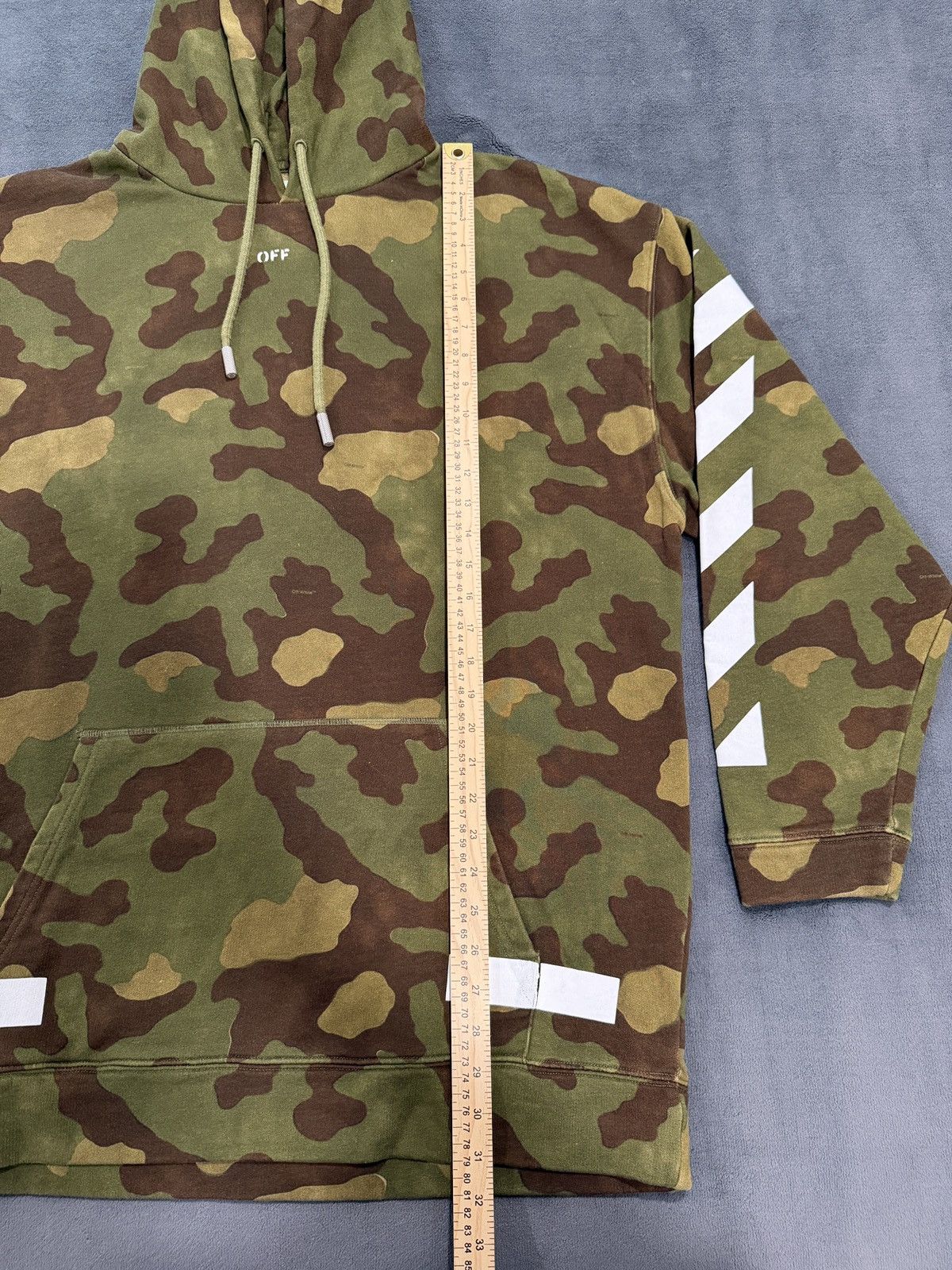 Off-White Off-White Camo "Seeing Things" Oversized Hoodie Virgil Abloh Size US XL / EU 56 / 4 - 6 Thumbnail