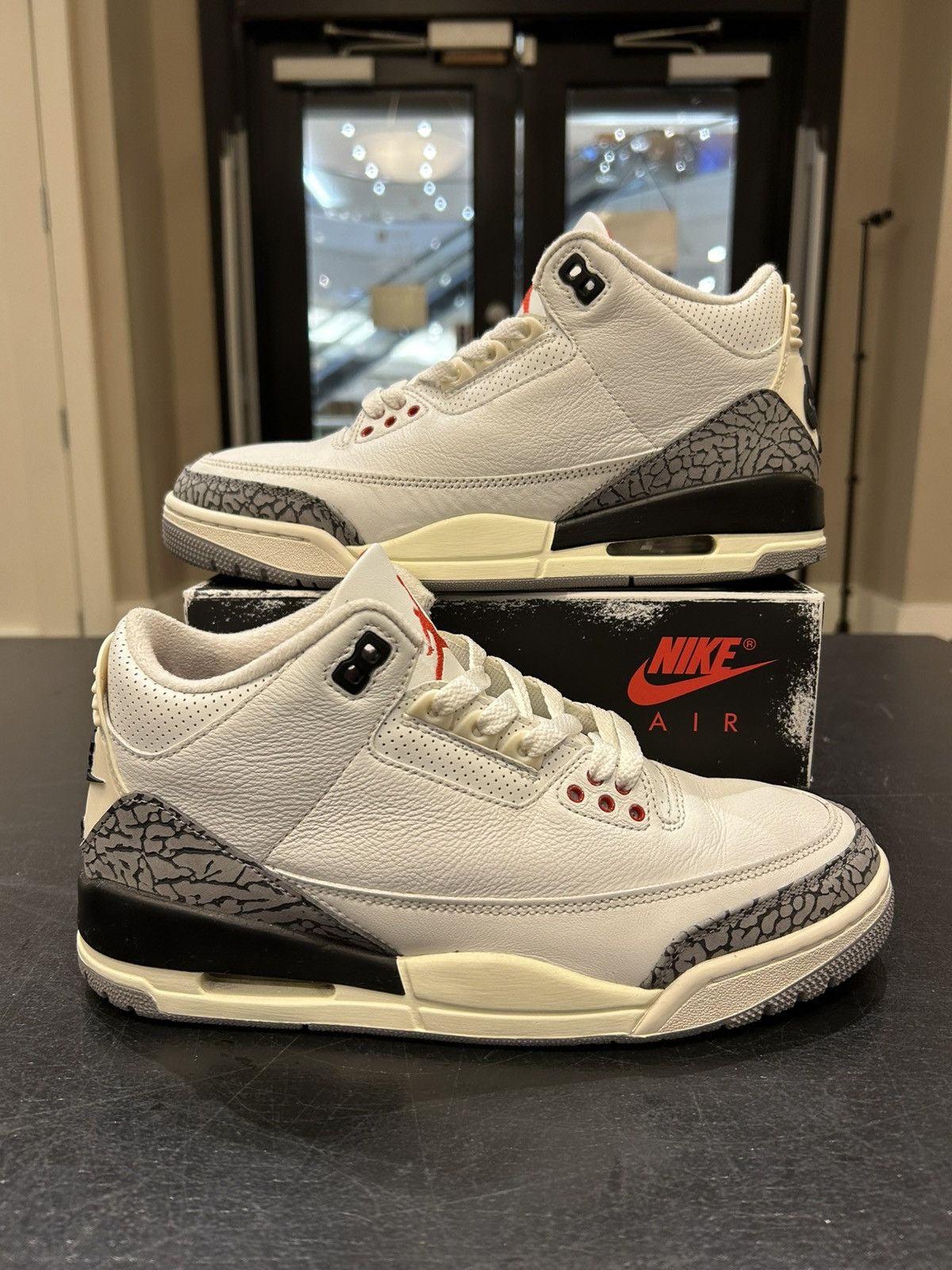 Jordan Brand Jordan 3 Retro ‘White Cement’ Size US 8 / EU 41 - 1 Thumbnail