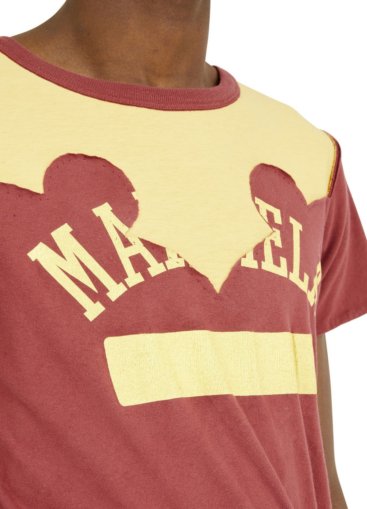 Maison Margiela o1w1db10324 T-Shirts in Burgundy Size US M / EU 48-50 / 2 - 6 Thumbnail