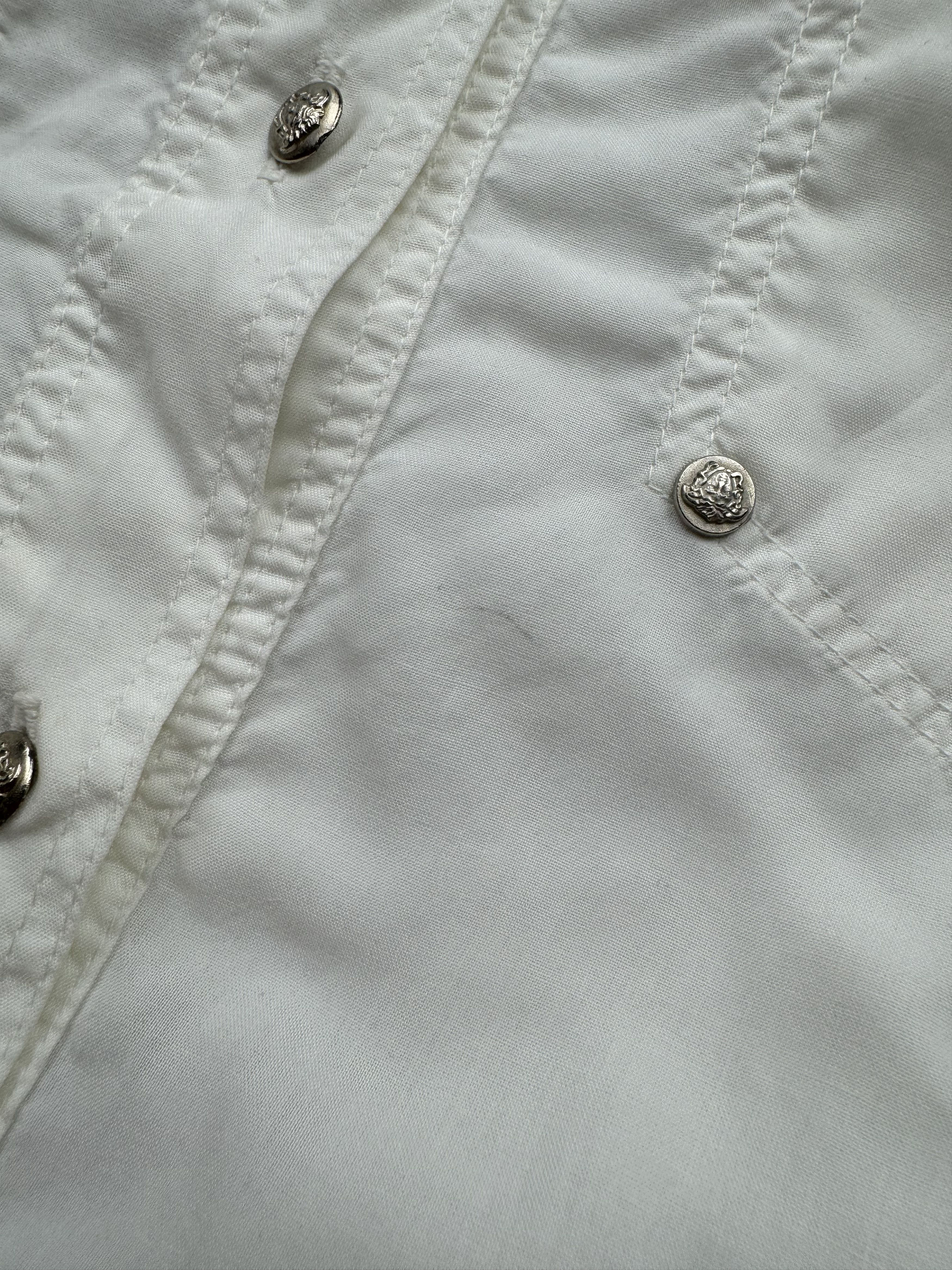 Versace Jeans Couture × Vintage Versace Jeans Couture Vintage Worn Shirt Size US M / EU 48-50 / 2 - 4 Thumbnail