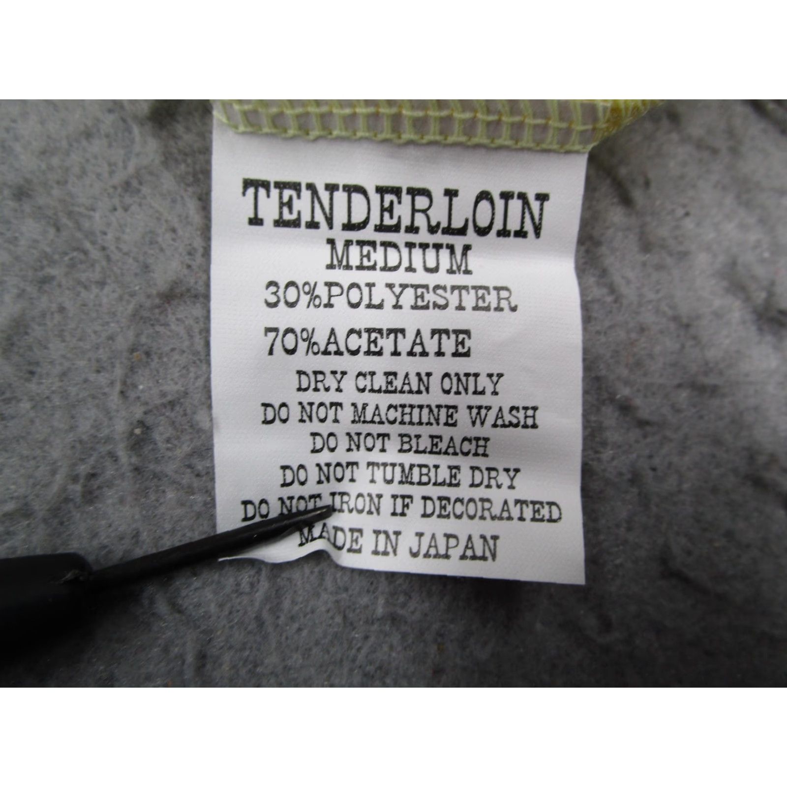 Tenderloin Tenderloin Polo Shirt Mens Medium Lemon Yellow Kseven Embroidered Back Japan Polo Shirt Mens Medium Lemon Yellow Kseven Embroidered Back Japan Size US M / EU 48-50 / 2 - 5 Thumbnail