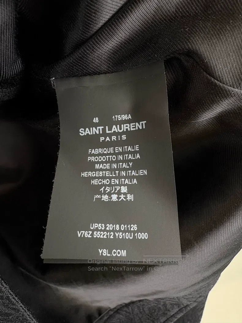 Saint Laurent Paris Saint Laurent Paris Studded Wool Jacket Size US M / EU 48-50 / 2 - 5 Thumbnail