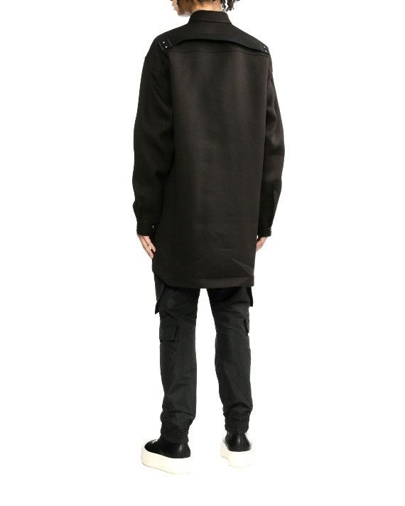 Rick Owens New STROBE Oversized Outershirt Jacket Soft Brushed Cotton M Size US M / EU 48-50 / 2 - 3 Thumbnail