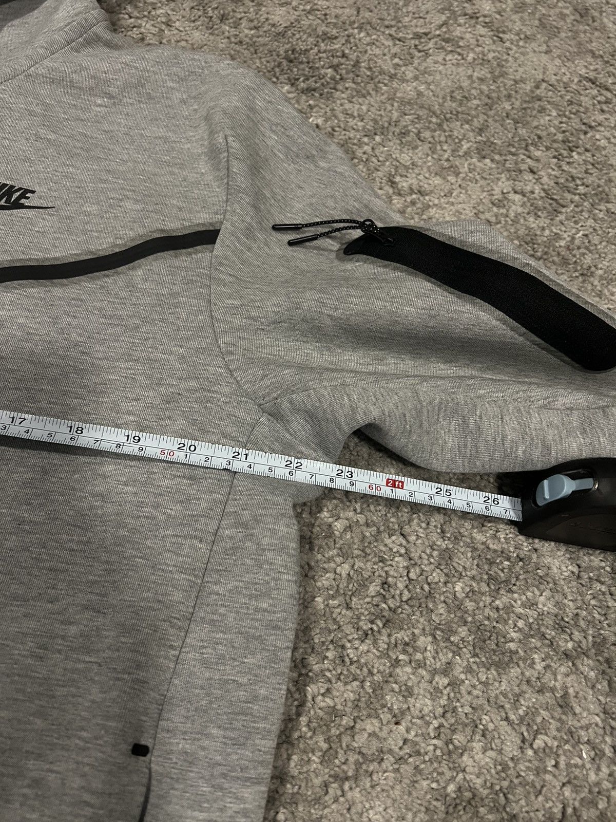 Nike Nike Tech Fleece gray hoodie zip Size US L / EU 52-54 / 3 - 13 Thumbnail