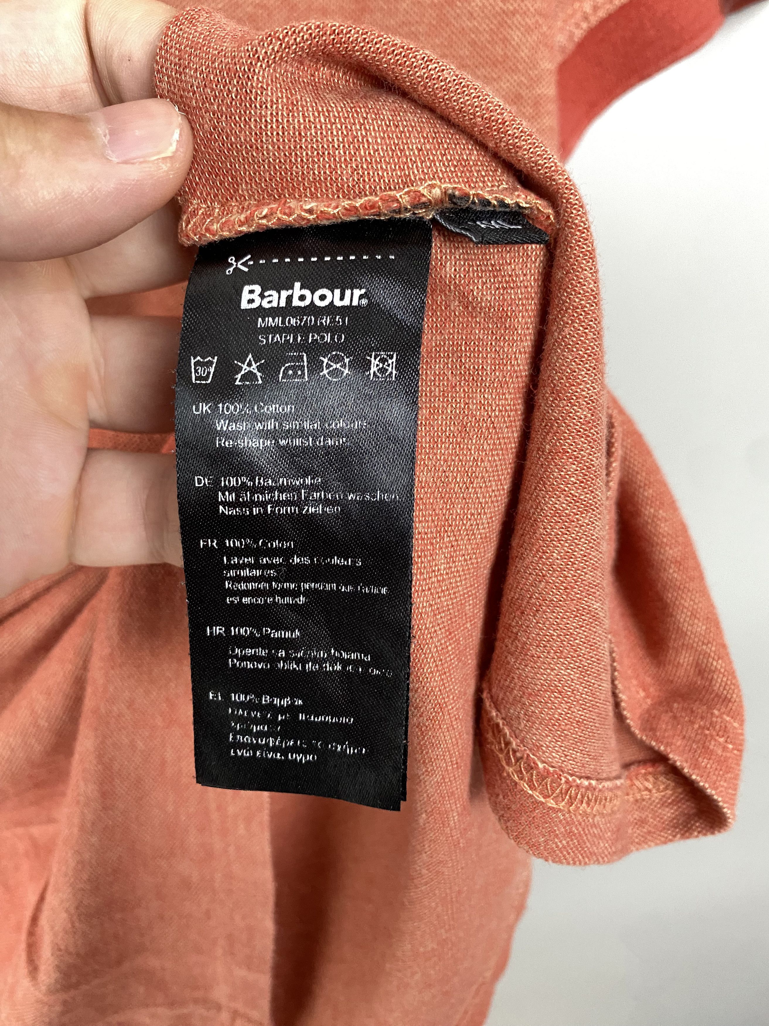 Barbour Barbour Beacon Brand Staple Polo Size US XXL / EU 58 / 5 - 6 Thumbnail