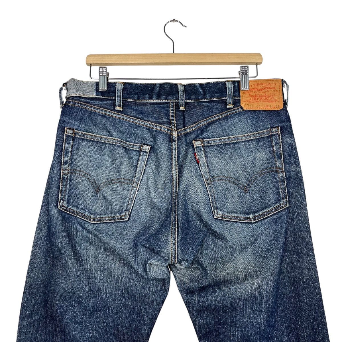 Levi's Vintage Levis Lot 67505 Selvedge Redline Distressed Denim Size US 34 / EU 50 - 8 Thumbnail