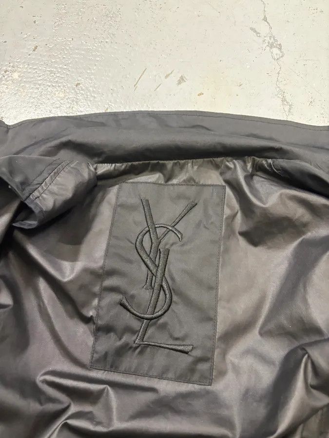 Yves Saint Laurent AW2003 Yves Saint Laurent Black Asymmetrical Classy Windbreaker Jacket Size US M / EU 48-50 / 2 - 8 Thumbnail