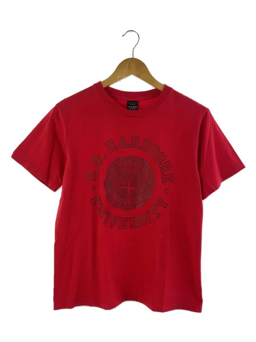 image of Number N Ine U.s. Hardcore University T-Shirt in Red, Men's (Size Medium)