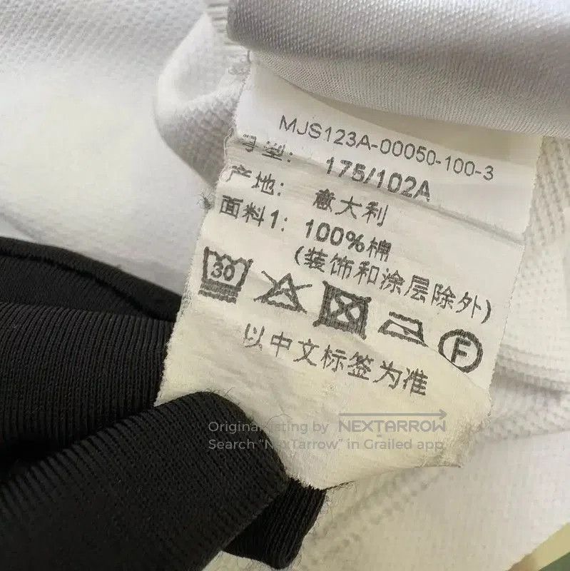 Thom Browne Thom Browne Men's White Short Sleeve T-shirt . Size US L / EU 52-54 / 3 - 9 Thumbnail