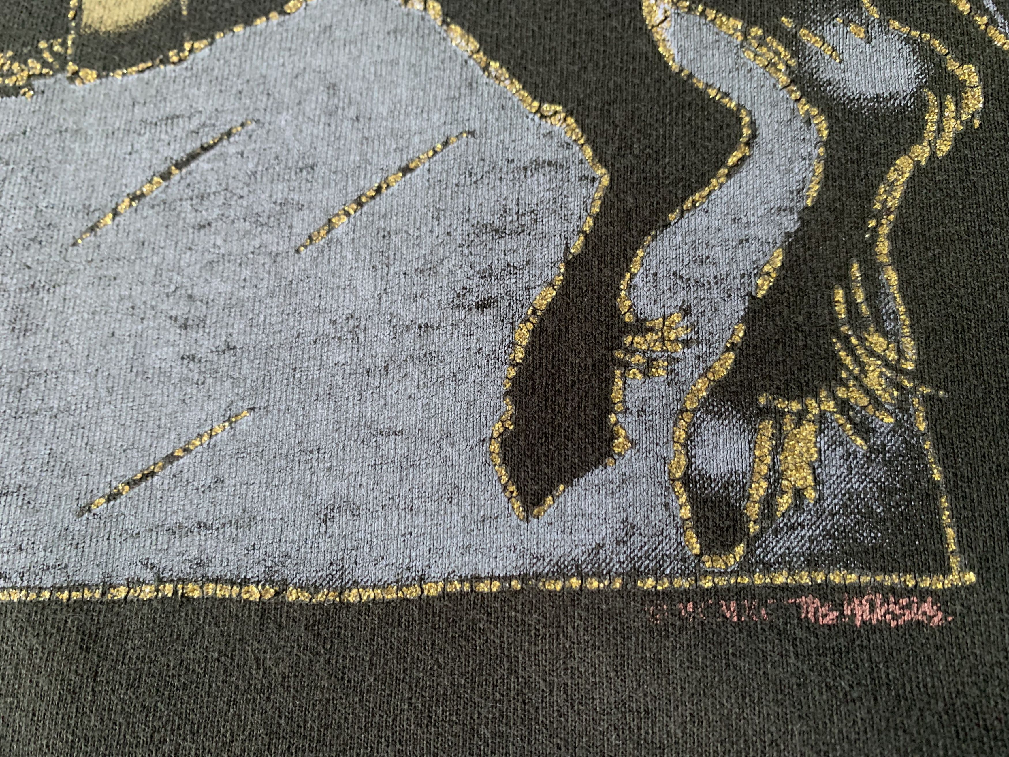 Fruit Of The Loom × Vintage Vintage Fruit Of The Loom Carousel Horse Printed T Shirt Size US XL / EU 56 / 4 - 7 Thumbnail